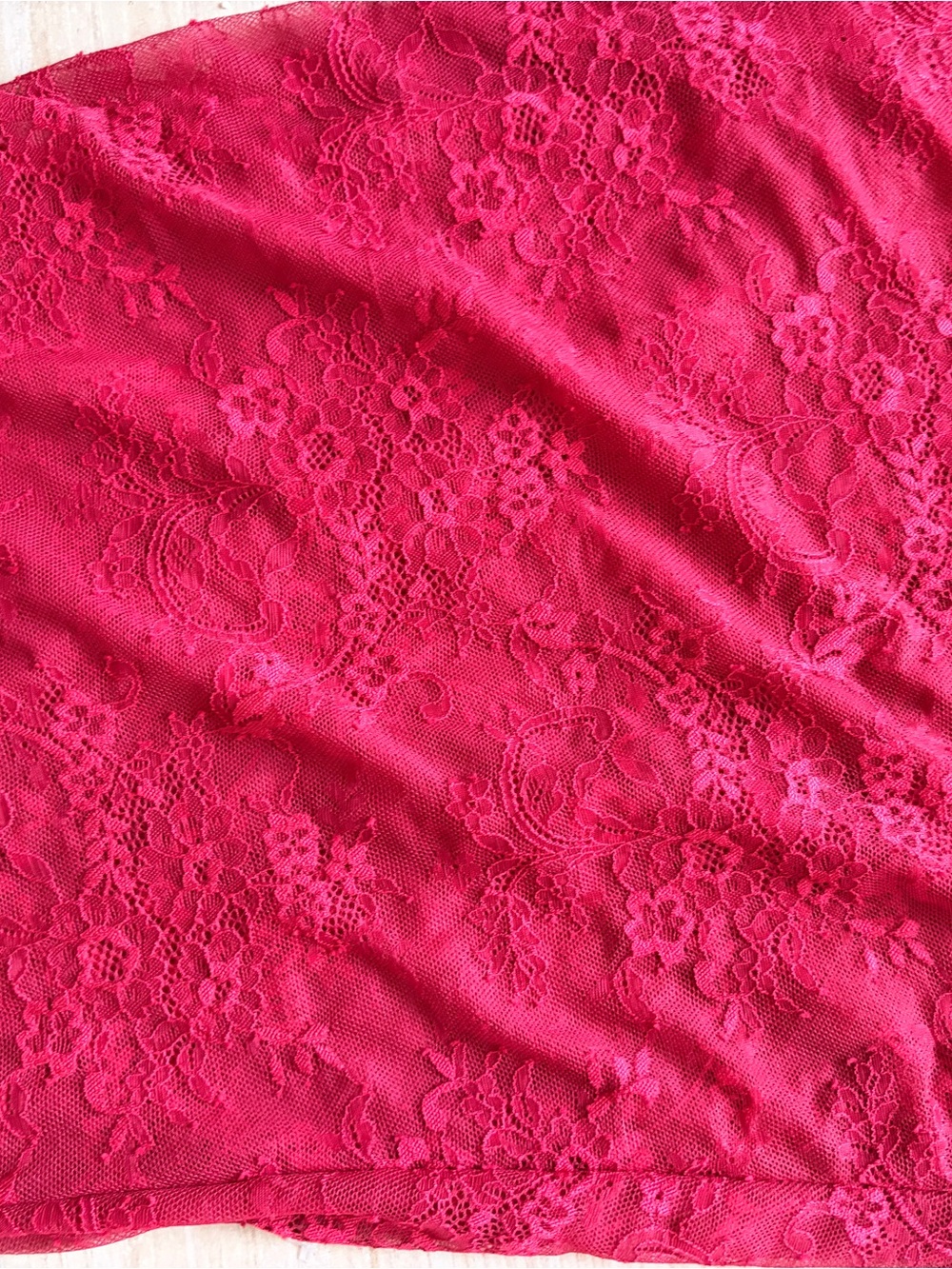 Peppermayo Red Lace Maxi Dress - Picture 7 of 11